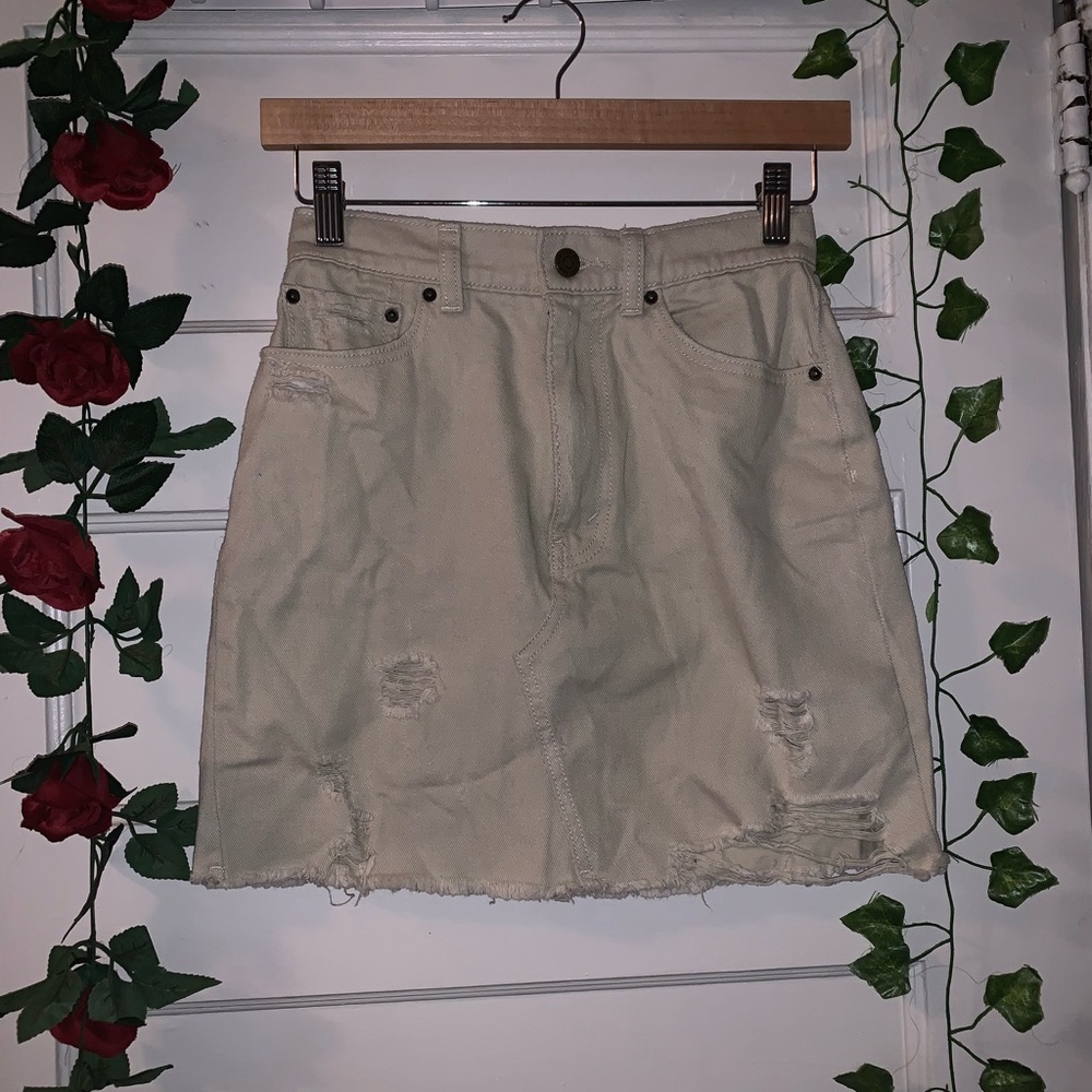 BDG Khaki Cotton Skirt size S